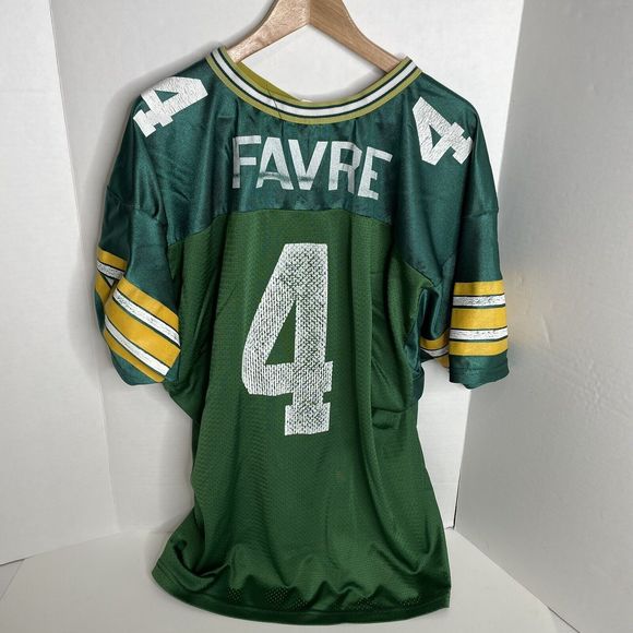 Wilson Other - Vintage Brett Favre Jersey, Green Bay Packers, 2XL, Wilson, Green,